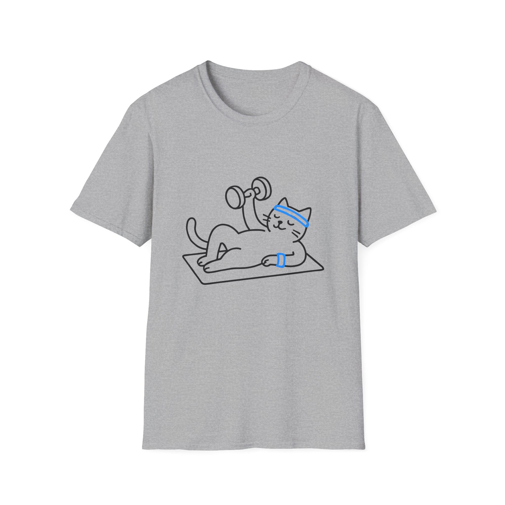 Glowing blue arcs T-Shirt