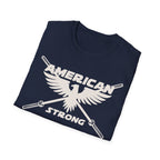 American Strong T-Shirt — Patriotic Eagle Fitness Tee