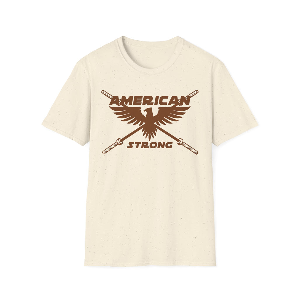 American Strong T-Shirt — Patriotic Eagle Fitness Tee