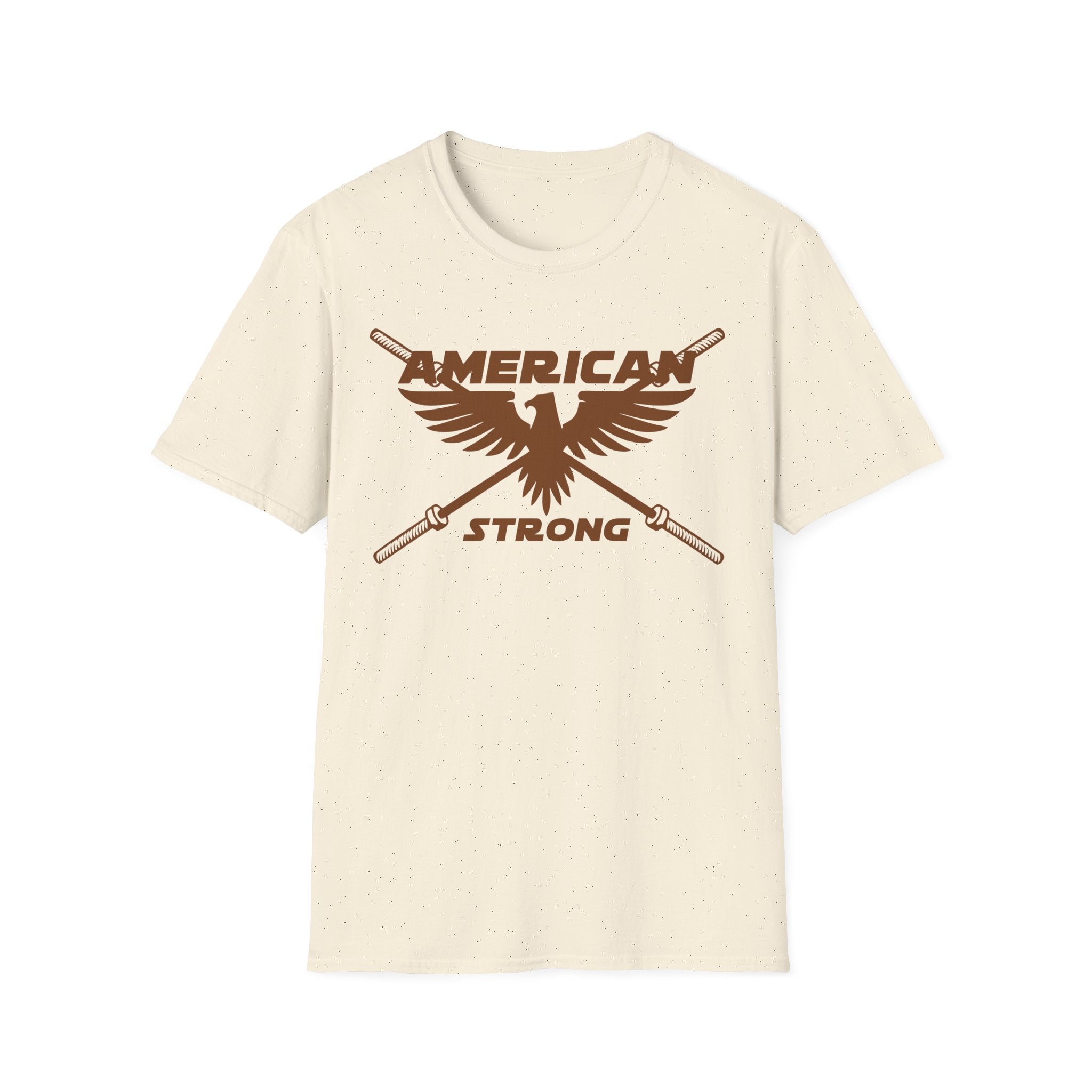 American Strong T-Shirt — Patriotic Eagle Fitness Tee
