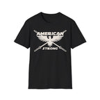 American Strong T-Shirt — Patriotic Eagle Fitness Tee