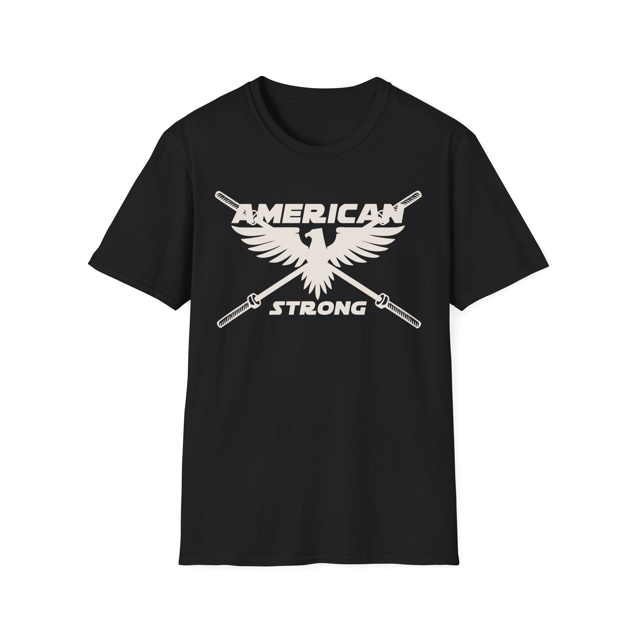 American Strong T-Shirt — Patriotic Eagle Fitness Tee