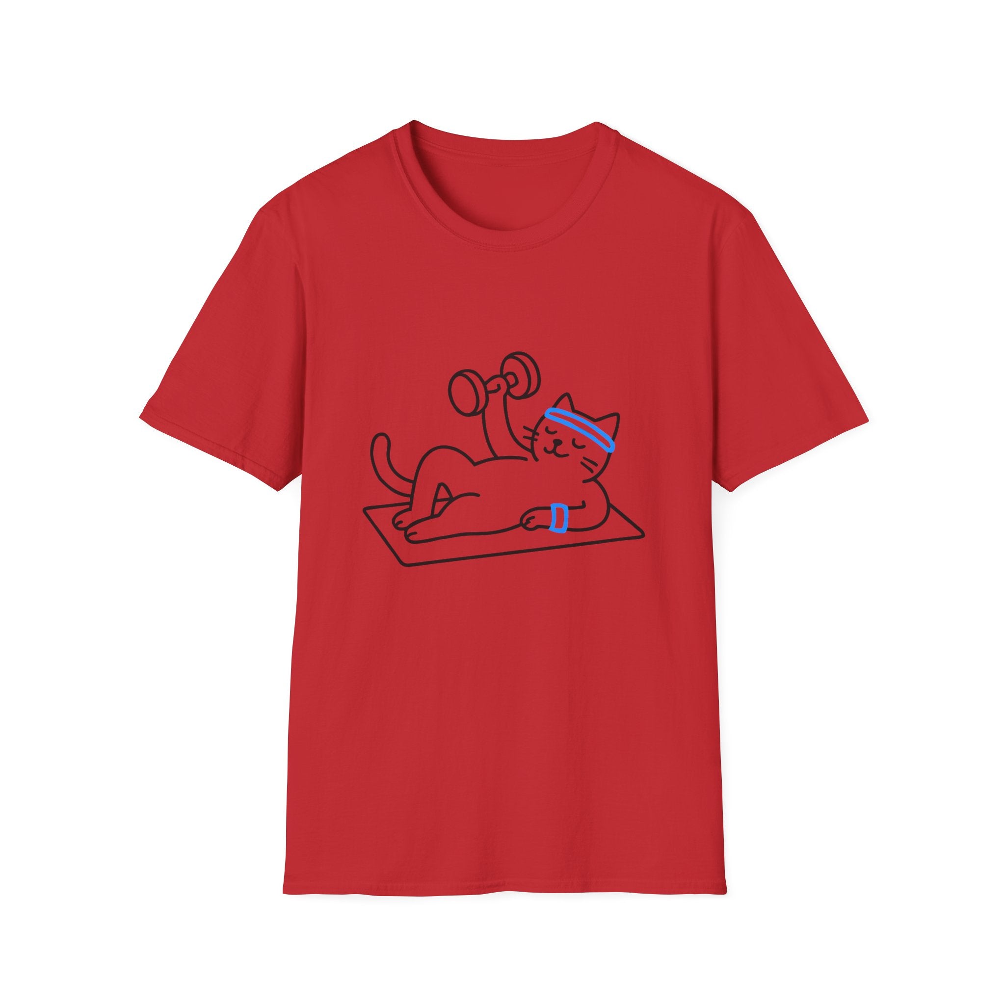 Glowing blue arcs T-Shirt