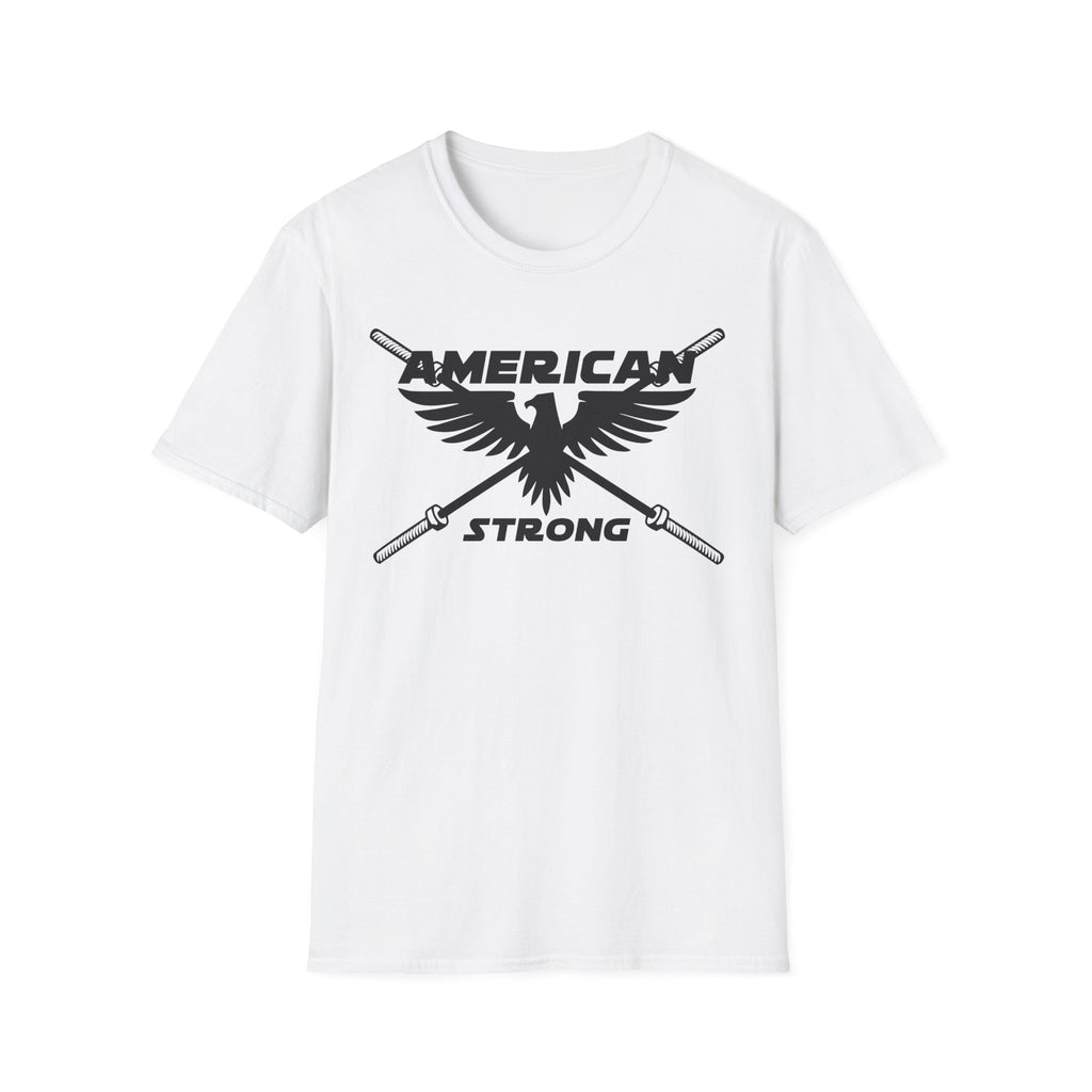 American Strong T-Shirt — Patriotic Eagle Fitness Tee