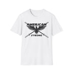 American Strong T-Shirt — Patriotic Eagle Fitness Tee