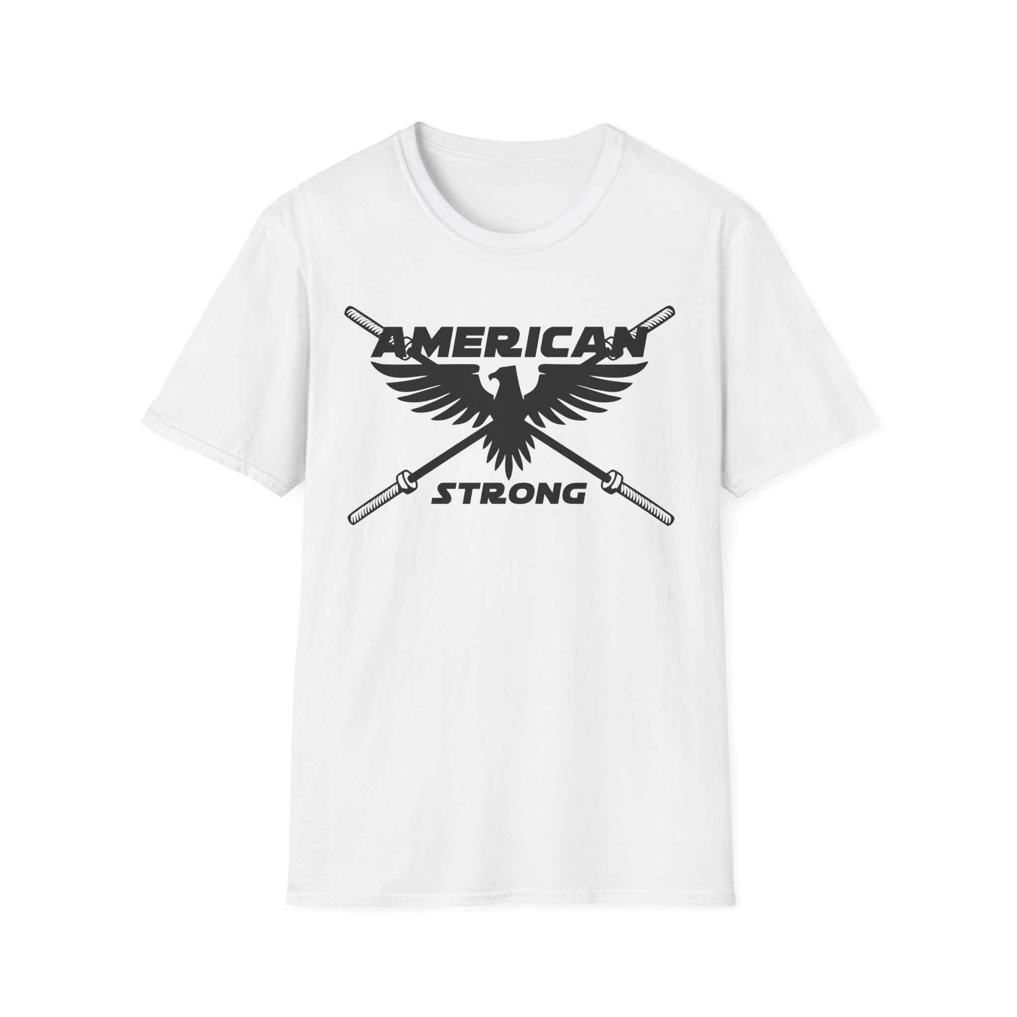American Strong T-Shirt — Patriotic Eagle Fitness Tee