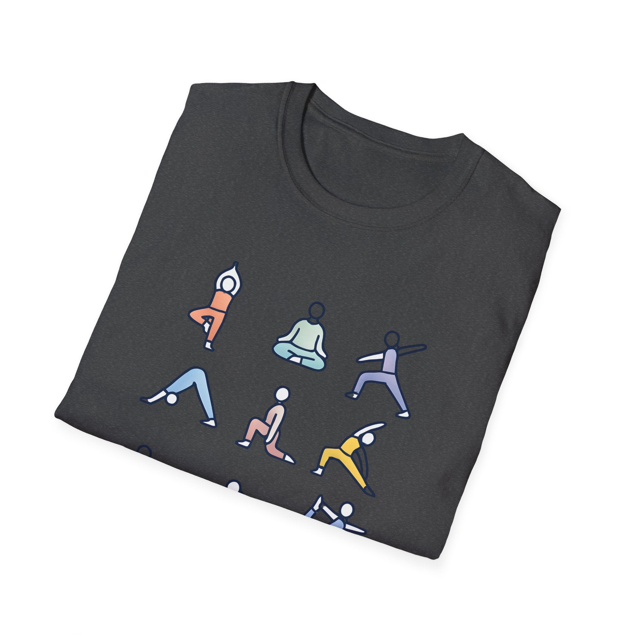 Yoga Pose Illustrations T-Shirt