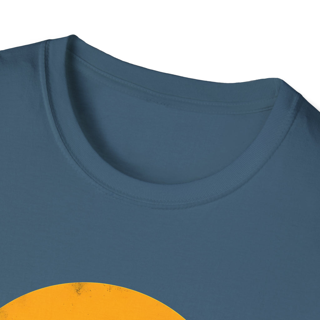 Skateboard silhouette at sunset T-Shirt