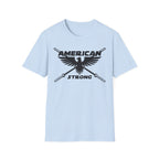 American Strong T-Shirt — Patriotic Eagle Fitness Tee
