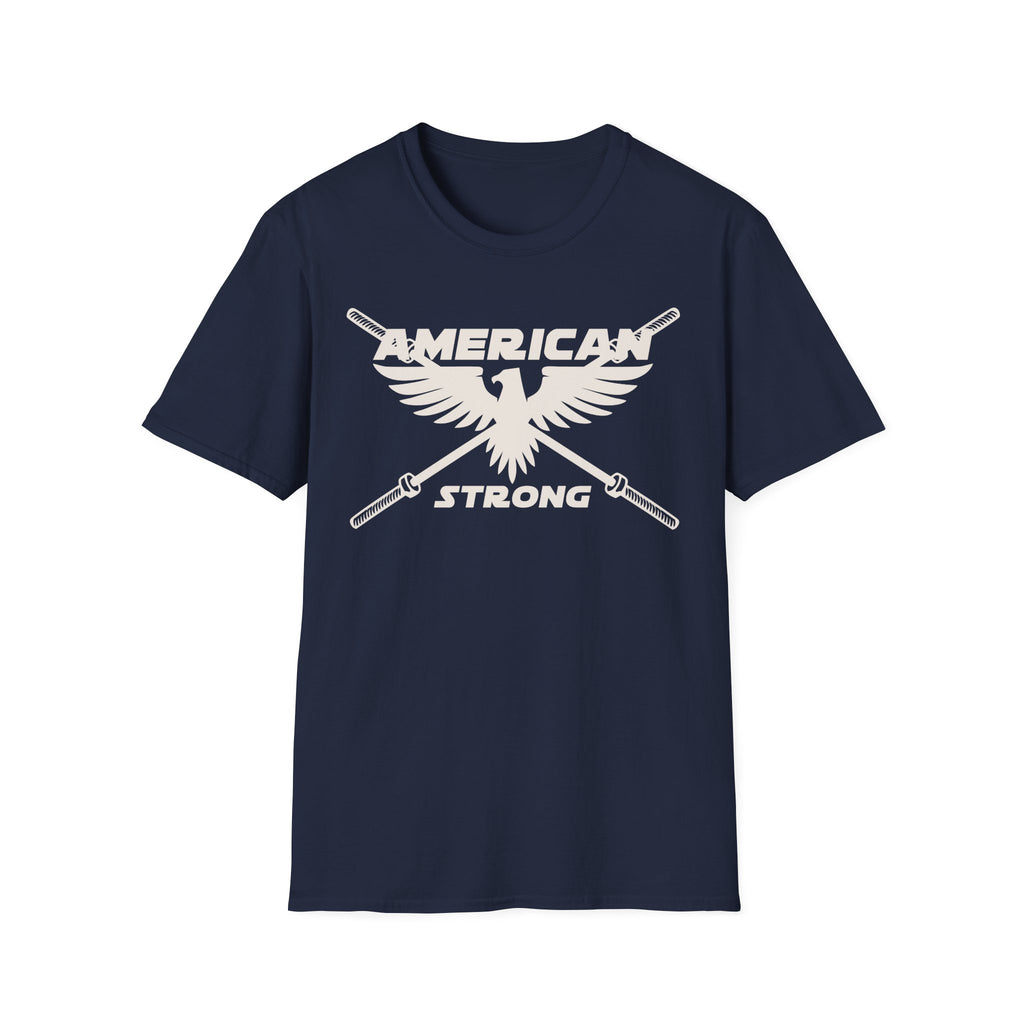 American Strong T-Shirt — Patriotic Eagle Fitness Tee