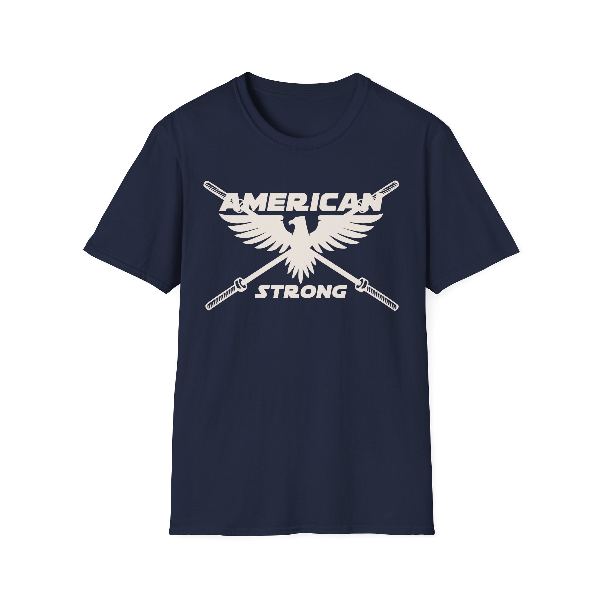 American Strong T-Shirt — Patriotic Eagle Fitness Tee