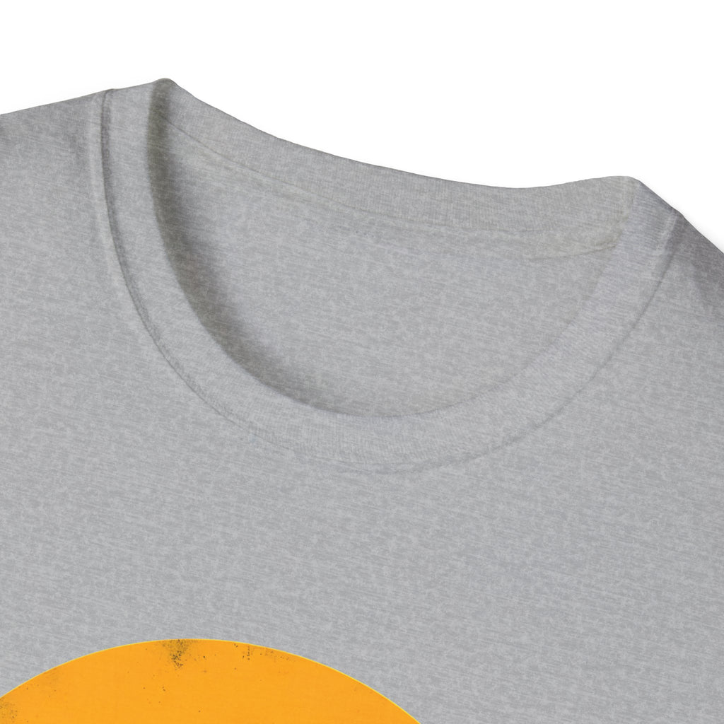 Skateboard silhouette at sunset T-Shirt
