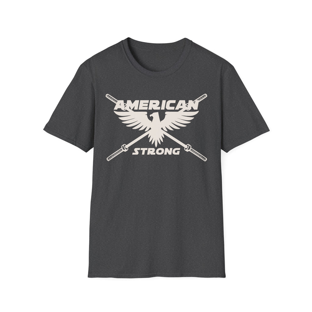 American Strong T-Shirt — Patriotic Eagle Fitness Tee