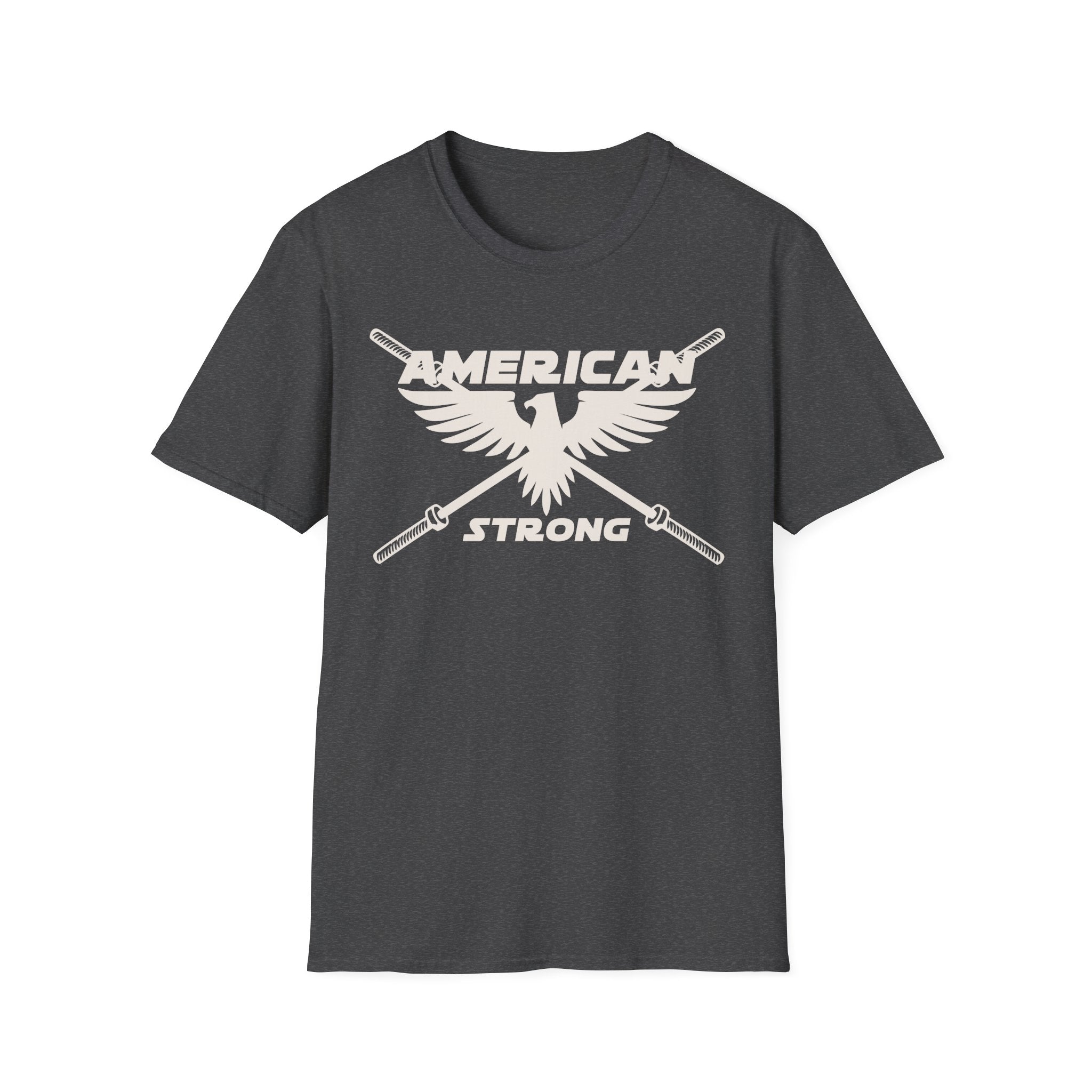 American Strong T-Shirt — Patriotic Eagle Fitness Tee
