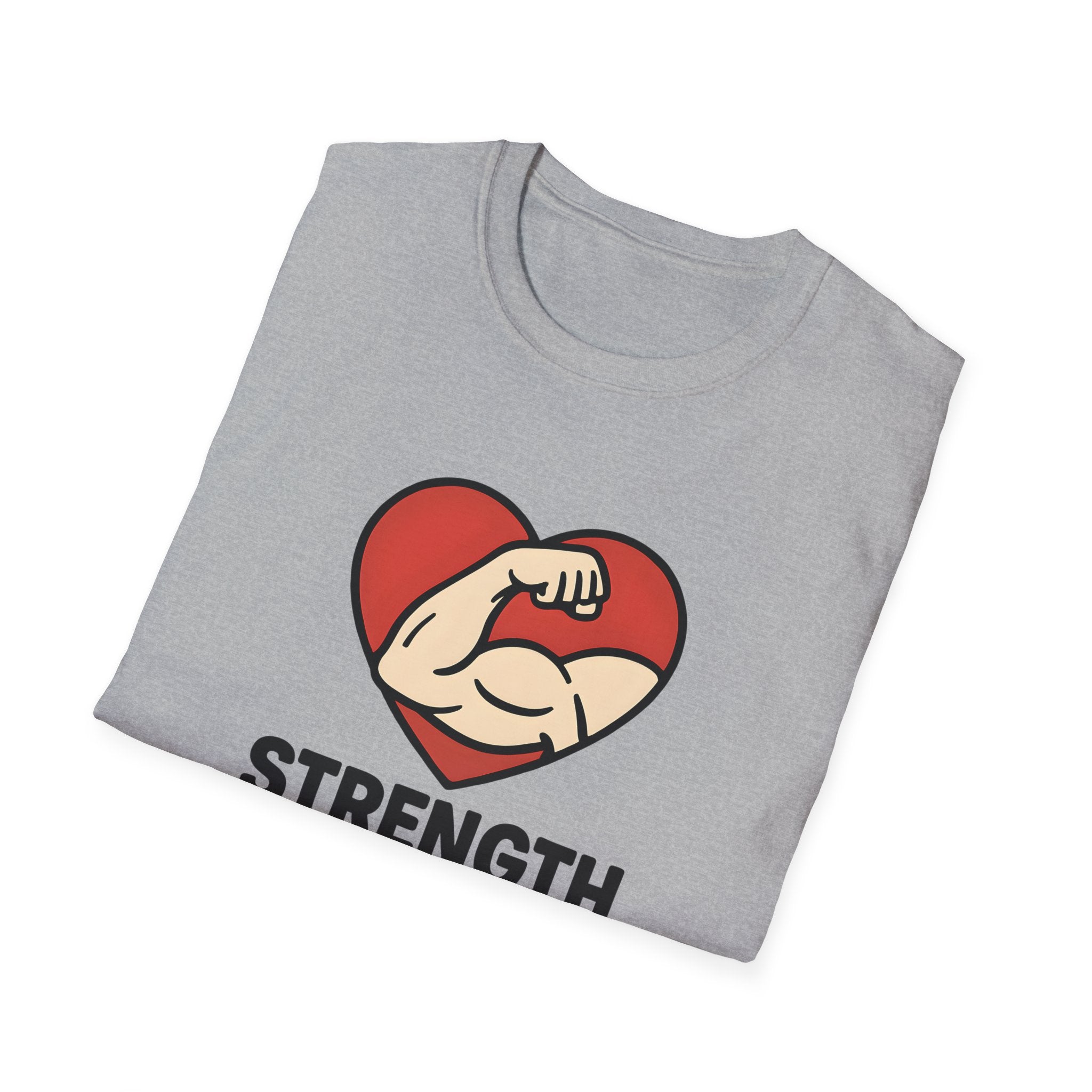 Powerful Heart Emblem T-Shirt