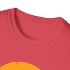 Skateboard silhouette at sunset T-Shirt