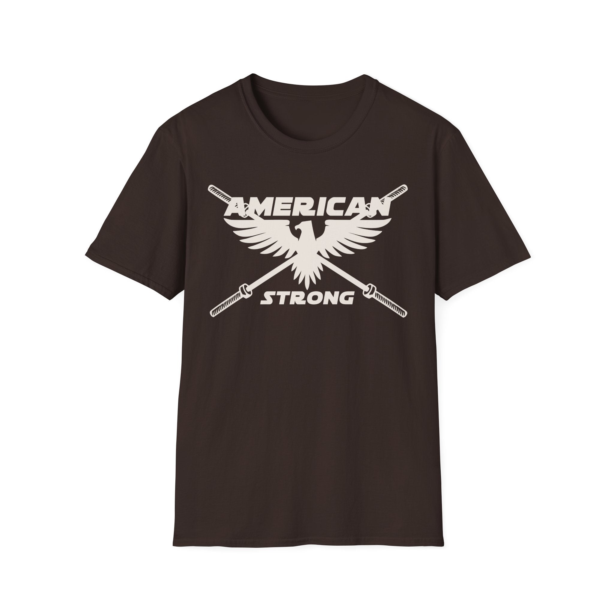American Strong T-Shirt — Patriotic Eagle Fitness Tee