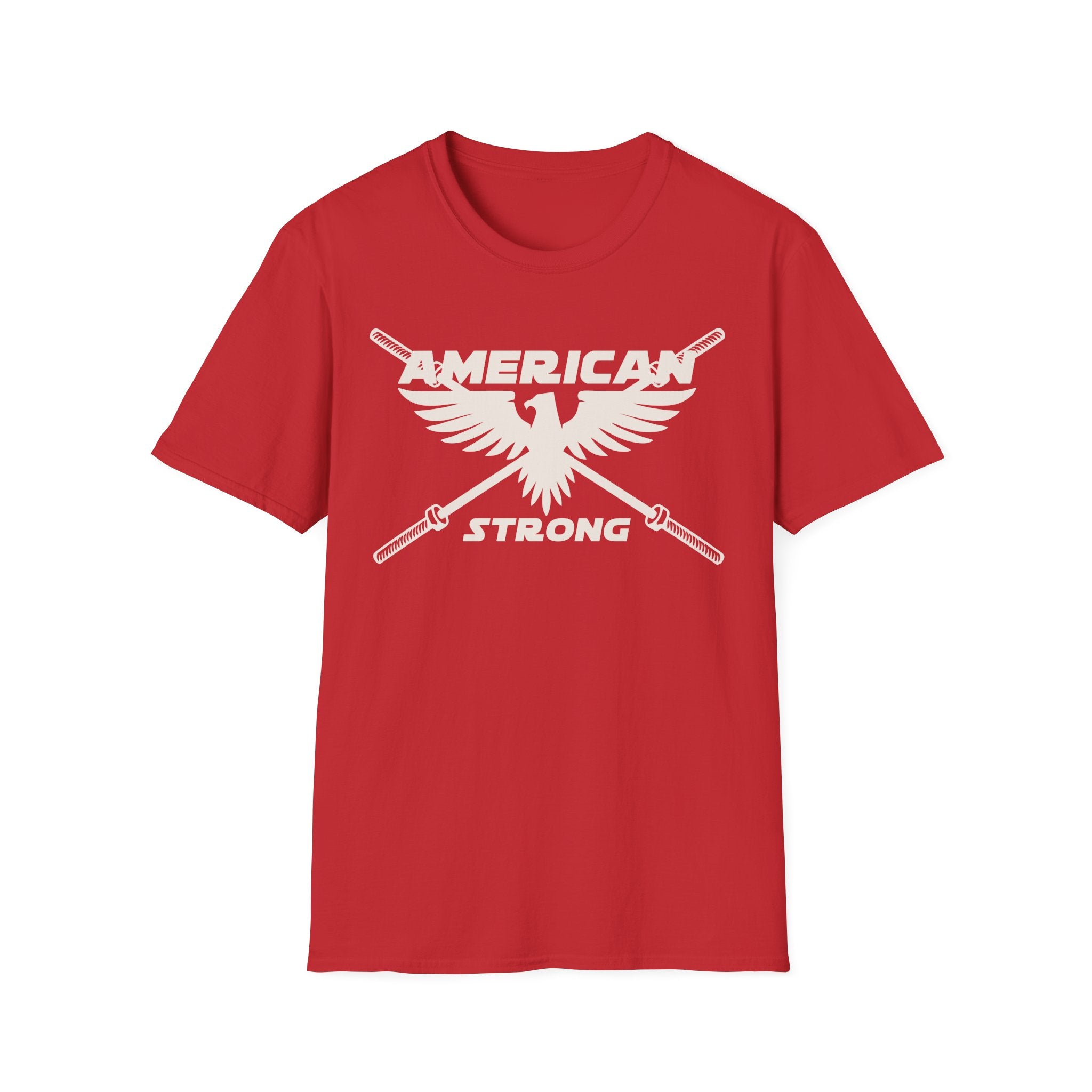 American Strong T-Shirt — Patriotic Eagle Fitness Tee