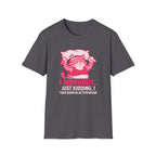 Napping Cat in Activewear T-Shirt